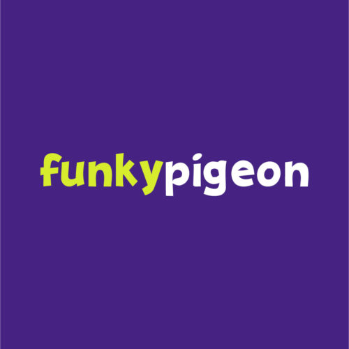 funky pigeon logo