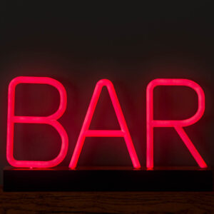 neon bar sign light up bar sign