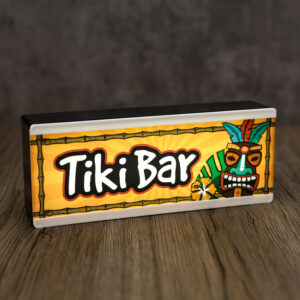 Personalised Light Tiki Bar Hawaii
