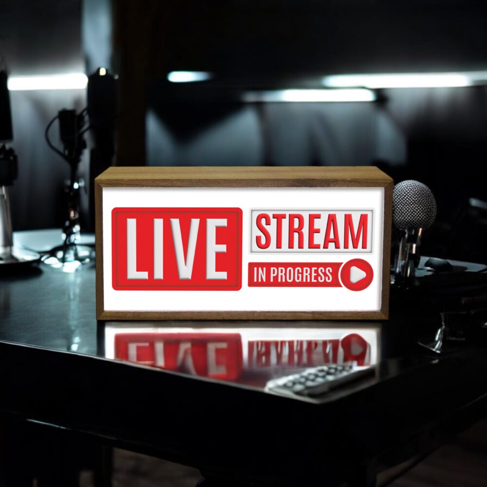 Light Box Live Stream In Progress