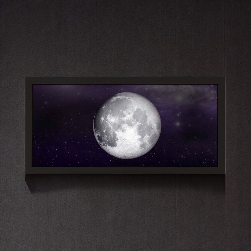 Wall Art Framed Print Moon